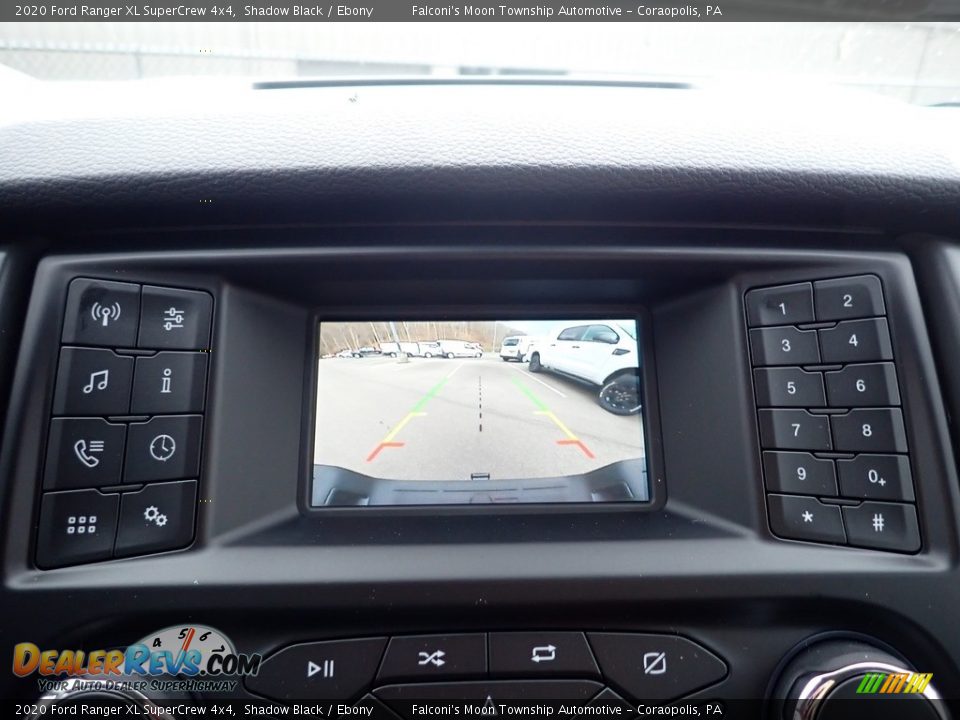 2020 Ford Ranger XL SuperCrew 4x4 Shadow Black / Ebony Photo #14