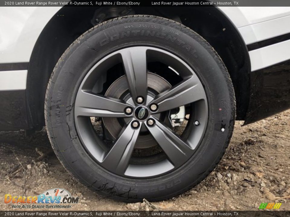 2020 Land Rover Range Rover Velar R-Dynamic S Fuji White / Ebony/Ebony Photo #10