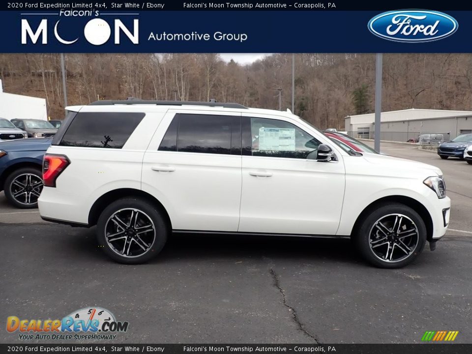 2020 Ford Expedition Limited 4x4 Star White / Ebony Photo #1