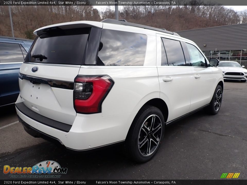2020 Ford Expedition Limited 4x4 Star White / Ebony Photo #2