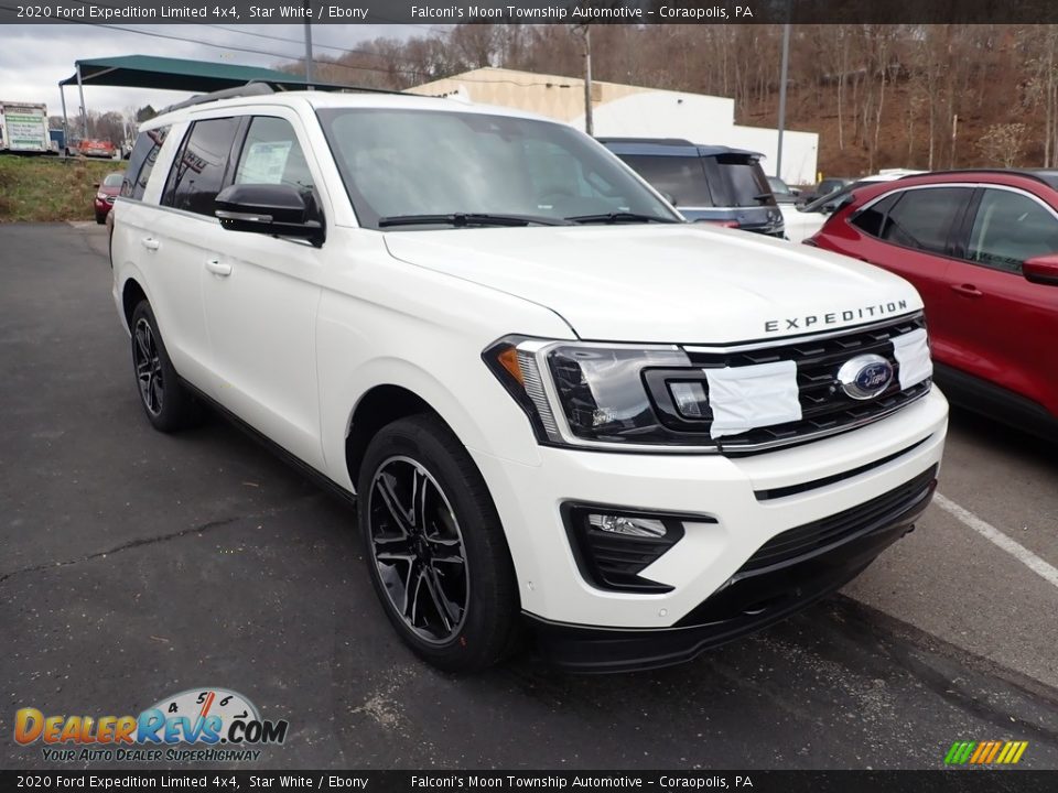 2020 Ford Expedition Limited 4x4 Star White / Ebony Photo #3