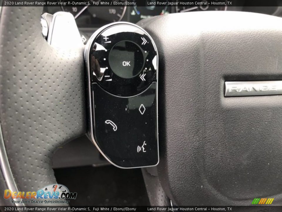 2020 Land Rover Range Rover Velar R-Dynamic S Fuji White / Ebony/Ebony Photo #15