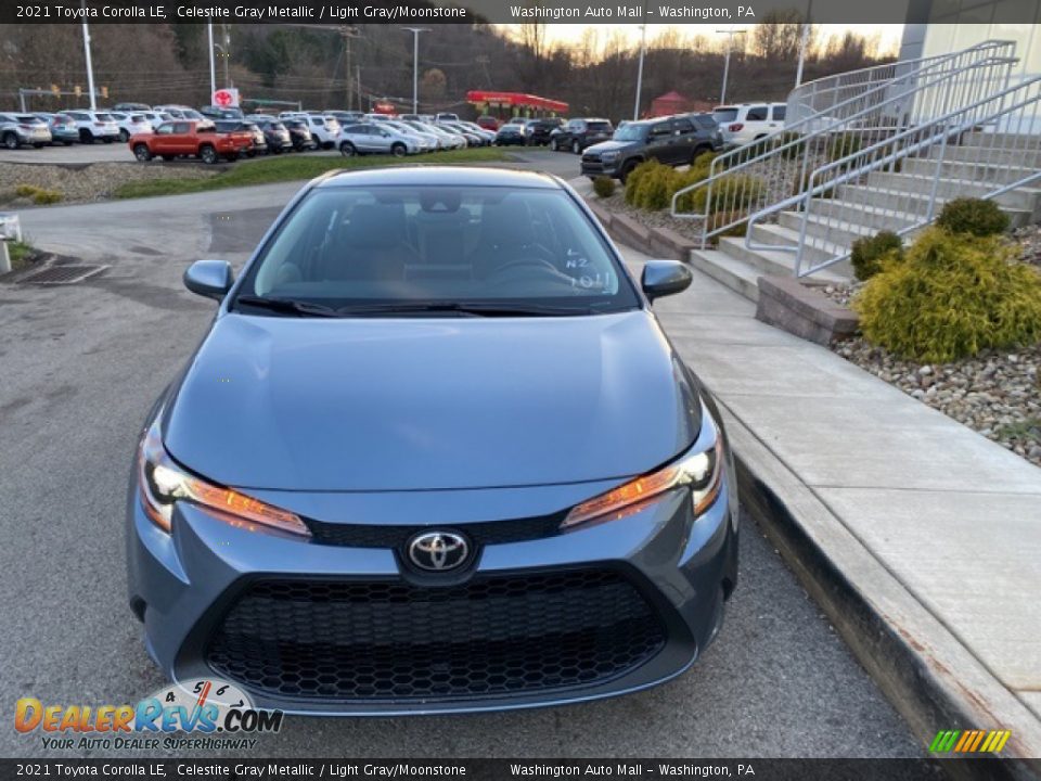 2021 Toyota Corolla LE Celestite Gray Metallic / Light Gray/Moonstone Photo #10