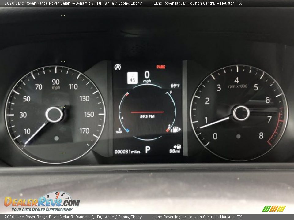 2020 Land Rover Range Rover Velar R-Dynamic S Fuji White / Ebony/Ebony Photo #18