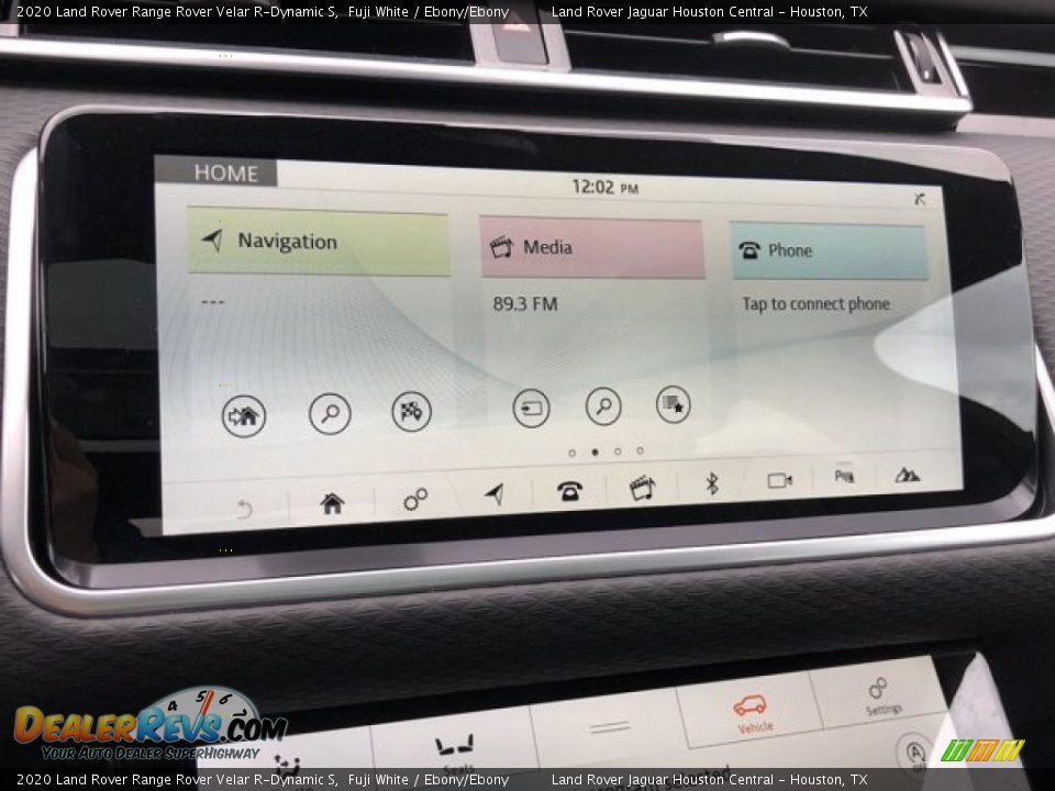 2020 Land Rover Range Rover Velar R-Dynamic S Fuji White / Ebony/Ebony Photo #20