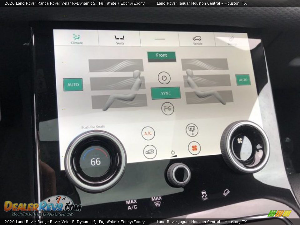 2020 Land Rover Range Rover Velar R-Dynamic S Fuji White / Ebony/Ebony Photo #25