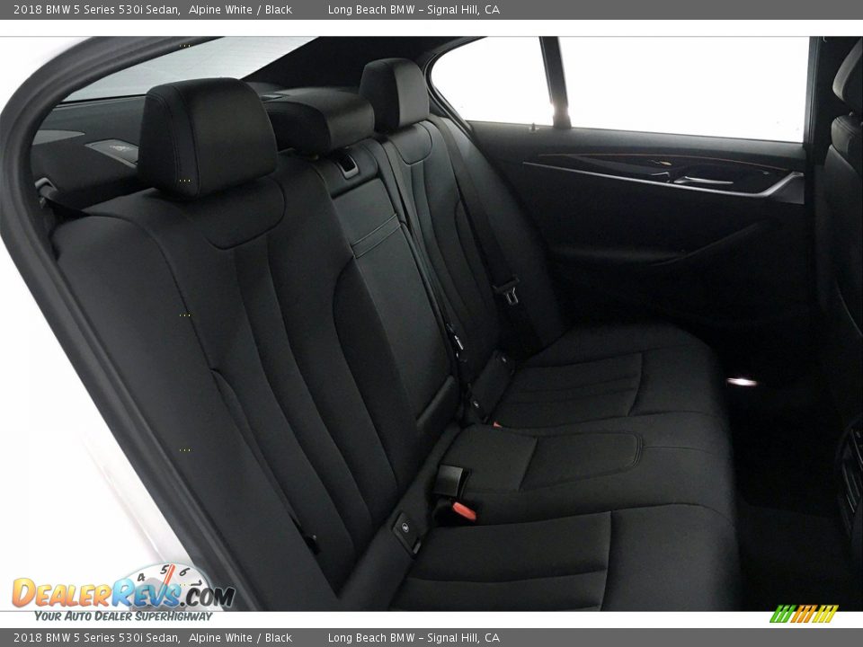2018 BMW 5 Series 530i Sedan Alpine White / Black Photo #29