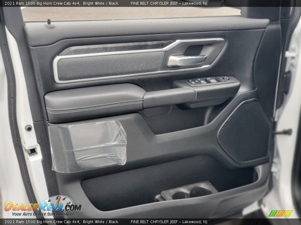 2021 Ram 1500 Big Horn Crew Cab 4x4 Bright White / Black Photo #12
