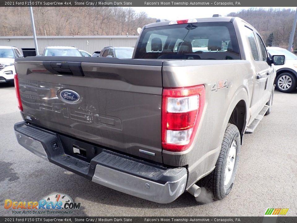 2021 Ford F150 STX SuperCrew 4x4 Stone Gray / Medium Dark Slate Photo #2