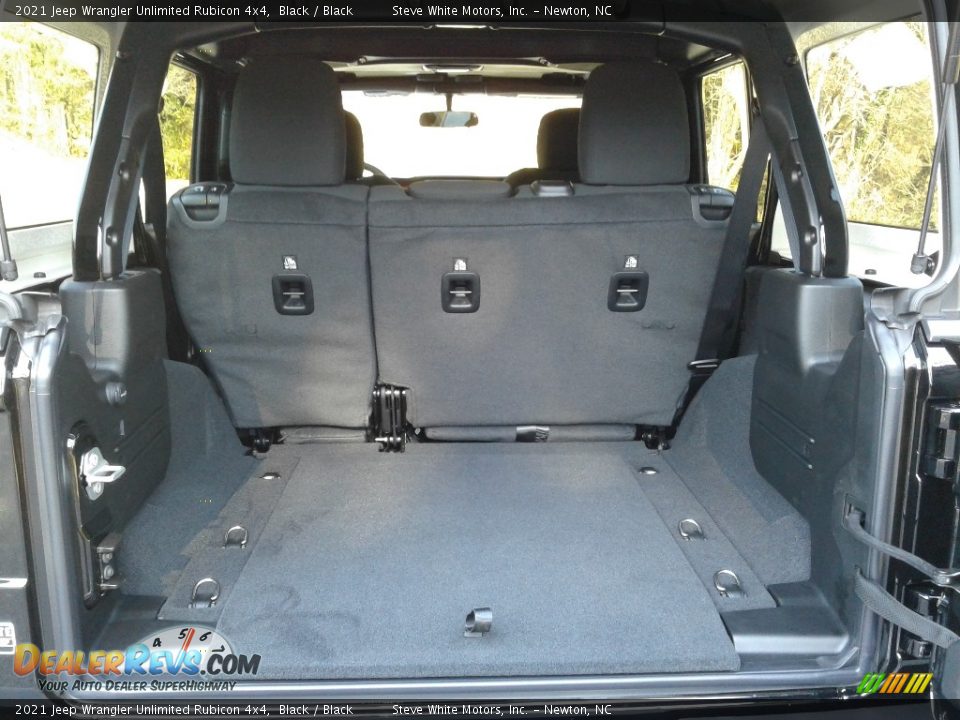 2021 Jeep Wrangler Unlimited Rubicon 4x4 Black / Black Photo #14