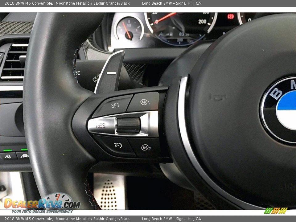 2018 BMW M6 Convertible Steering Wheel Photo #18