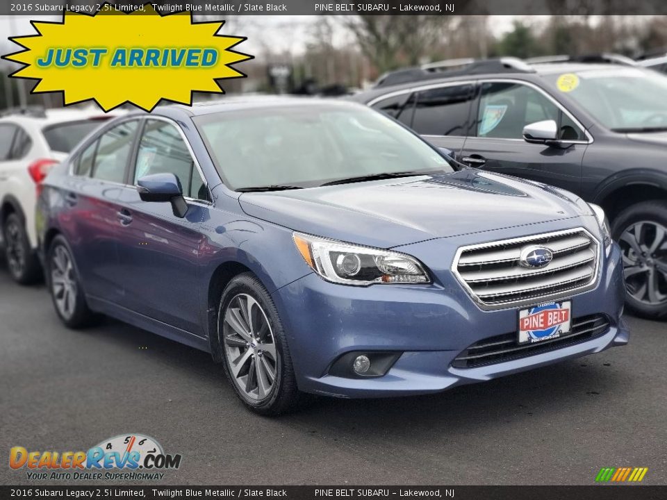 2016 Subaru Legacy 2.5i Limited Twilight Blue Metallic / Slate Black Photo #1