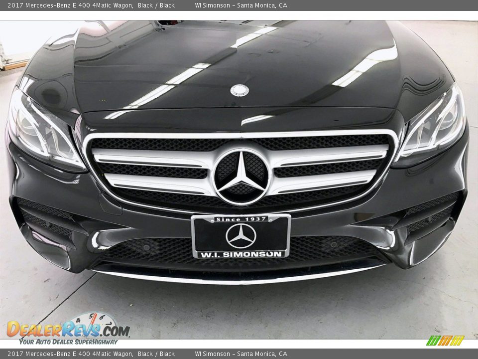 2017 Mercedes-Benz E 400 4Matic Wagon Black / Black Photo #30