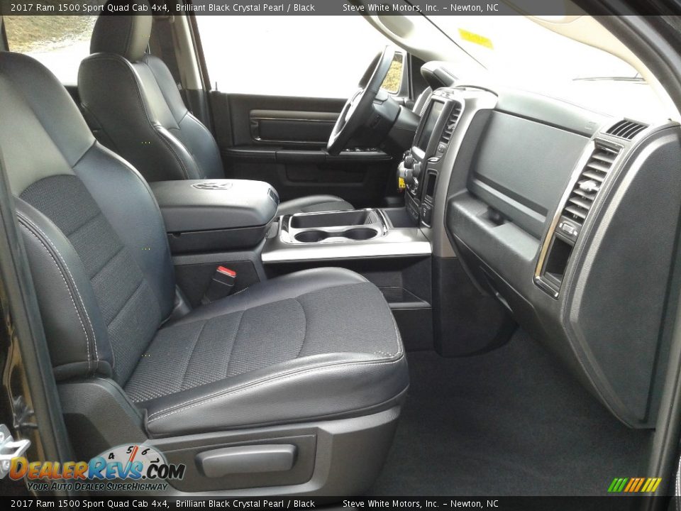 Front Seat of 2017 Ram 1500 Sport Quad Cab 4x4 Photo #19