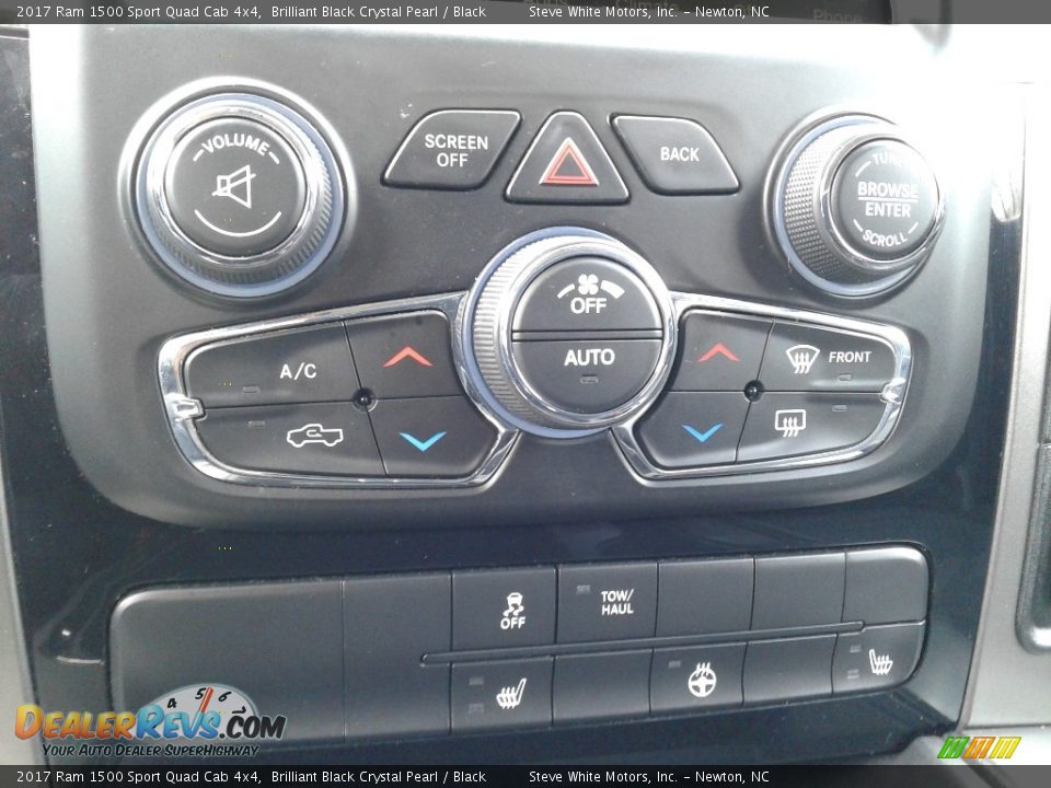 Controls of 2017 Ram 1500 Sport Quad Cab 4x4 Photo #28