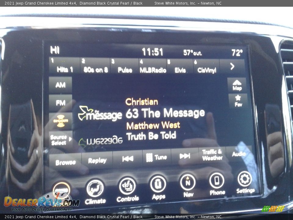 2021 Jeep Grand Cherokee Limited 4x4 Diamond Black Crystal Pearl / Black Photo #22