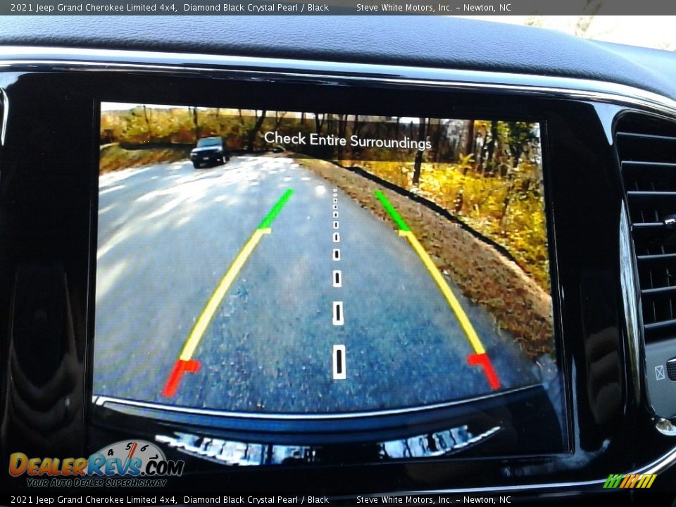 2021 Jeep Grand Cherokee Limited 4x4 Diamond Black Crystal Pearl / Black Photo #26