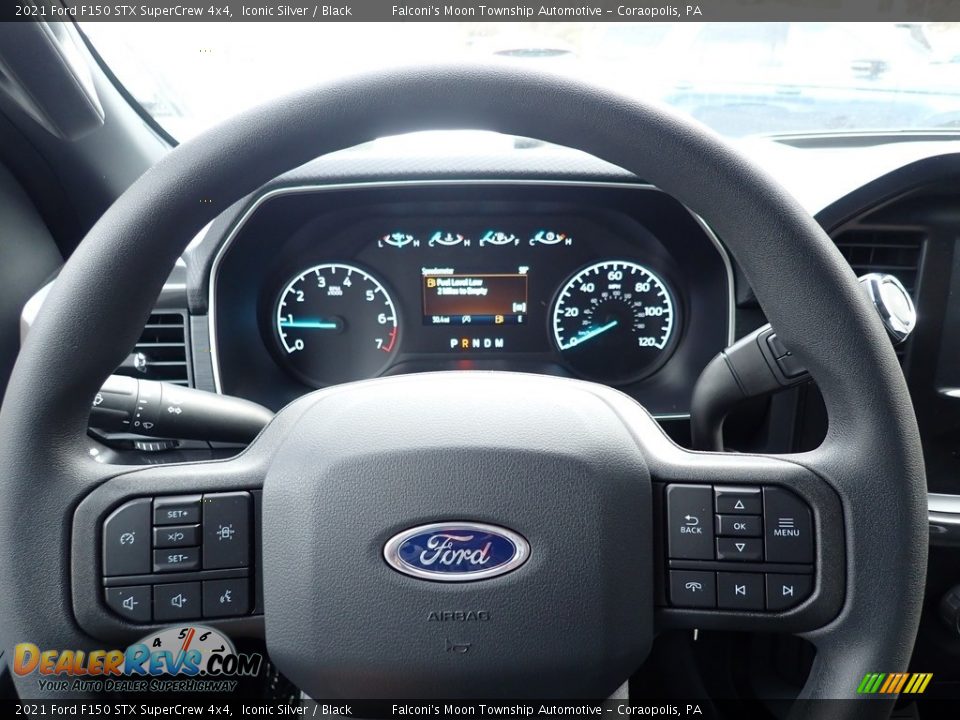 2021 Ford F150 STX SuperCrew 4x4 Steering Wheel Photo #15