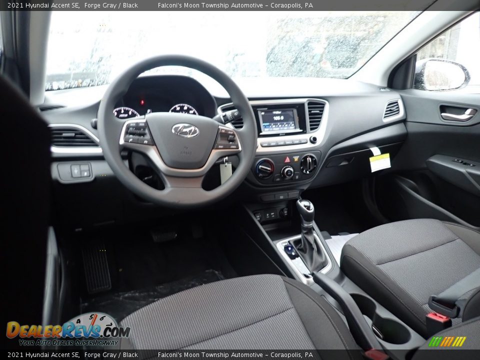 2021 Hyundai Accent SE Forge Gray / Black Photo #10