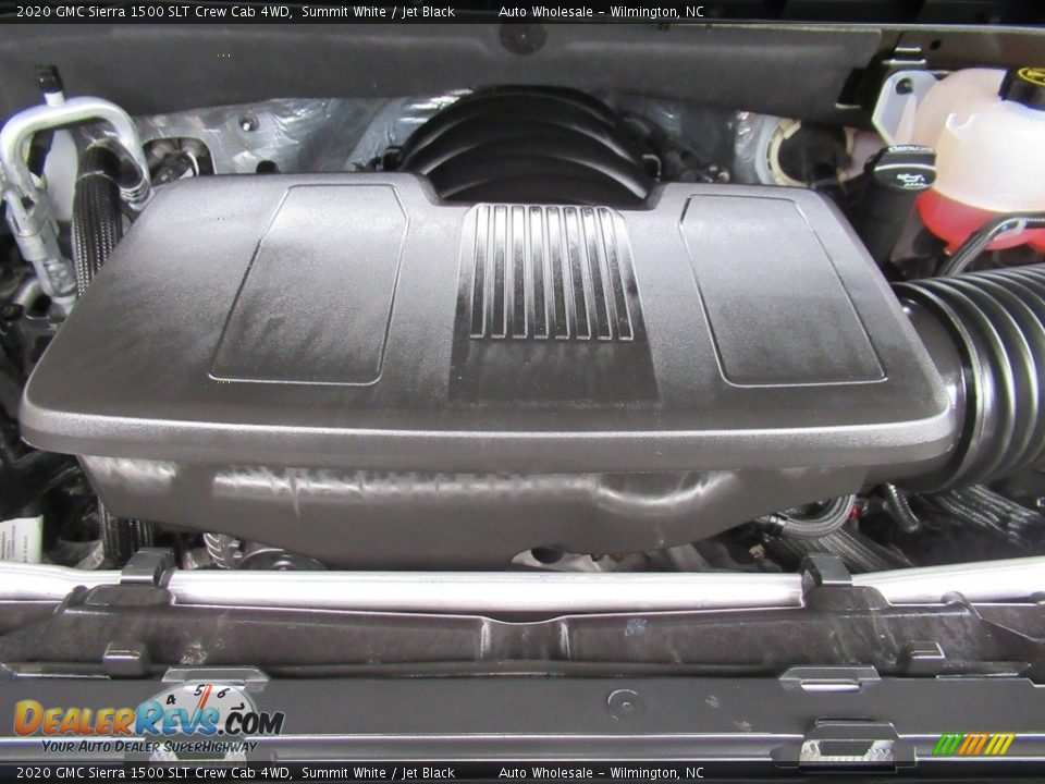 2020 GMC Sierra 1500 SLT Crew Cab 4WD Summit White / Jet Black Photo #6