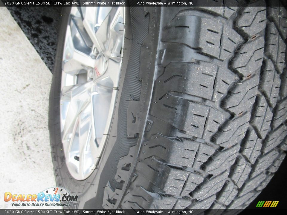 2020 GMC Sierra 1500 SLT Crew Cab 4WD Summit White / Jet Black Photo #8