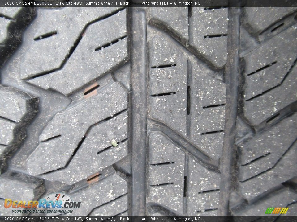 2020 GMC Sierra 1500 SLT Crew Cab 4WD Summit White / Jet Black Photo #9