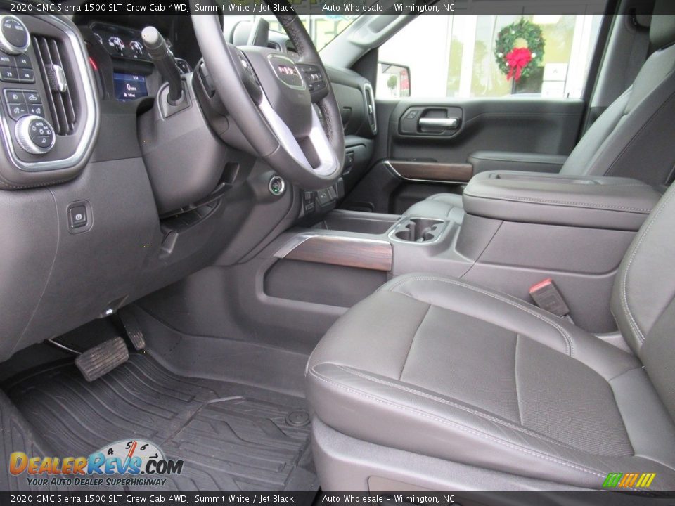 2020 GMC Sierra 1500 SLT Crew Cab 4WD Summit White / Jet Black Photo #10