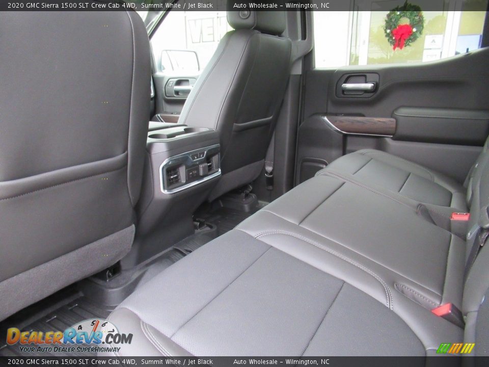 2020 GMC Sierra 1500 SLT Crew Cab 4WD Summit White / Jet Black Photo #11