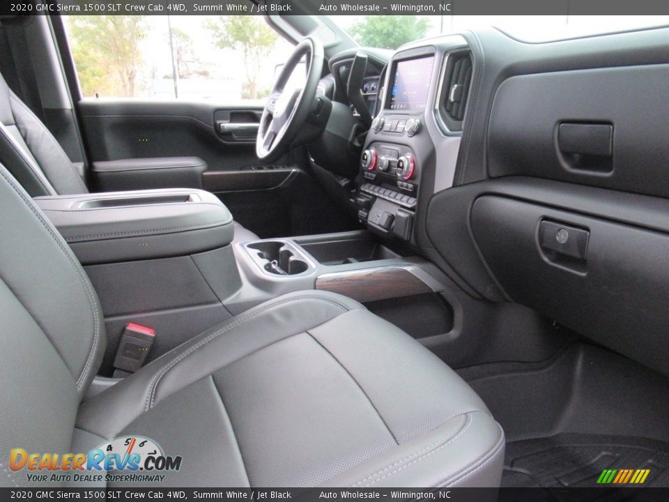 2020 GMC Sierra 1500 SLT Crew Cab 4WD Summit White / Jet Black Photo #12