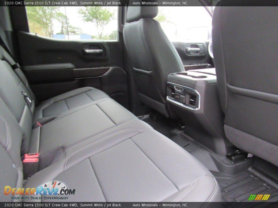 2020 GMC Sierra 1500 SLT Crew Cab 4WD Summit White / Jet Black Photo #13