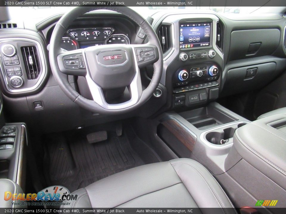 2020 GMC Sierra 1500 SLT Crew Cab 4WD Summit White / Jet Black Photo #14