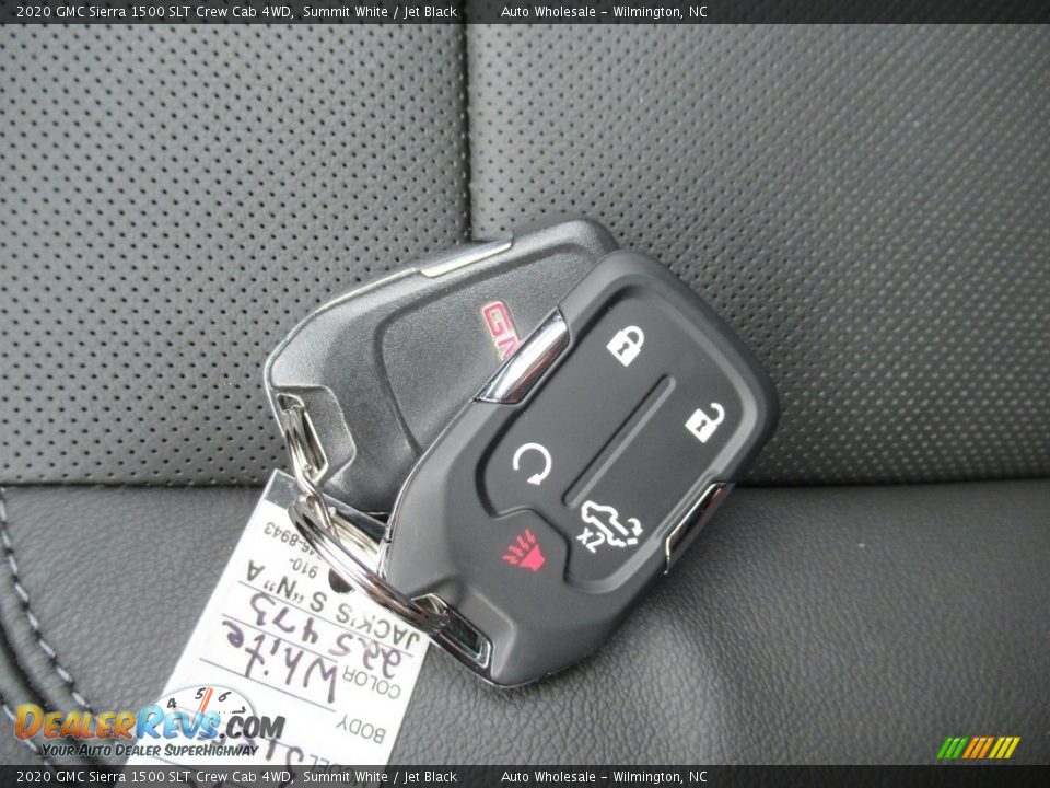 2020 GMC Sierra 1500 SLT Crew Cab 4WD Summit White / Jet Black Photo #19