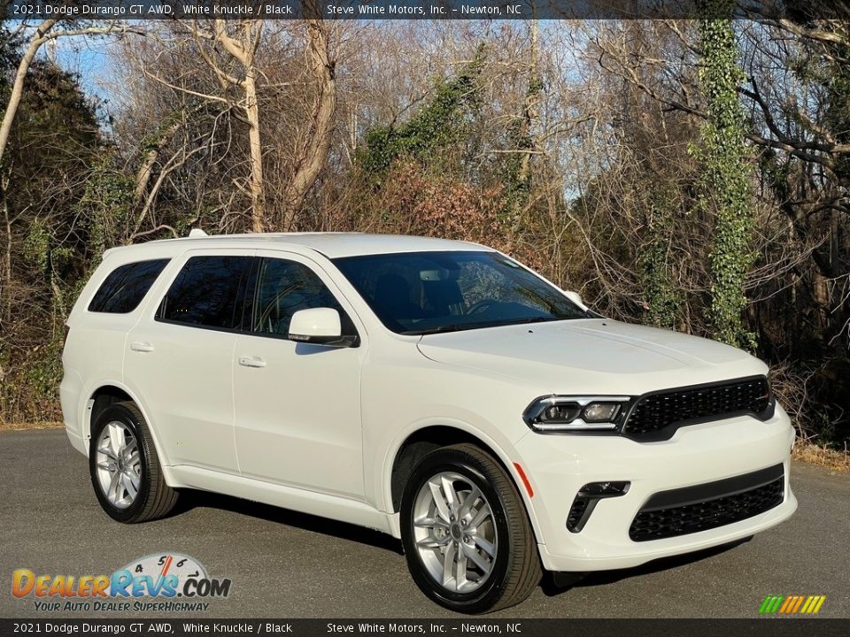 Front 3/4 View of 2021 Dodge Durango GT AWD Photo #4