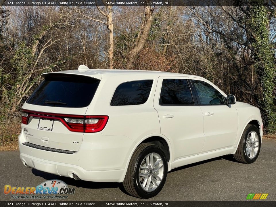 2021 Dodge Durango GT AWD White Knuckle / Black Photo #6