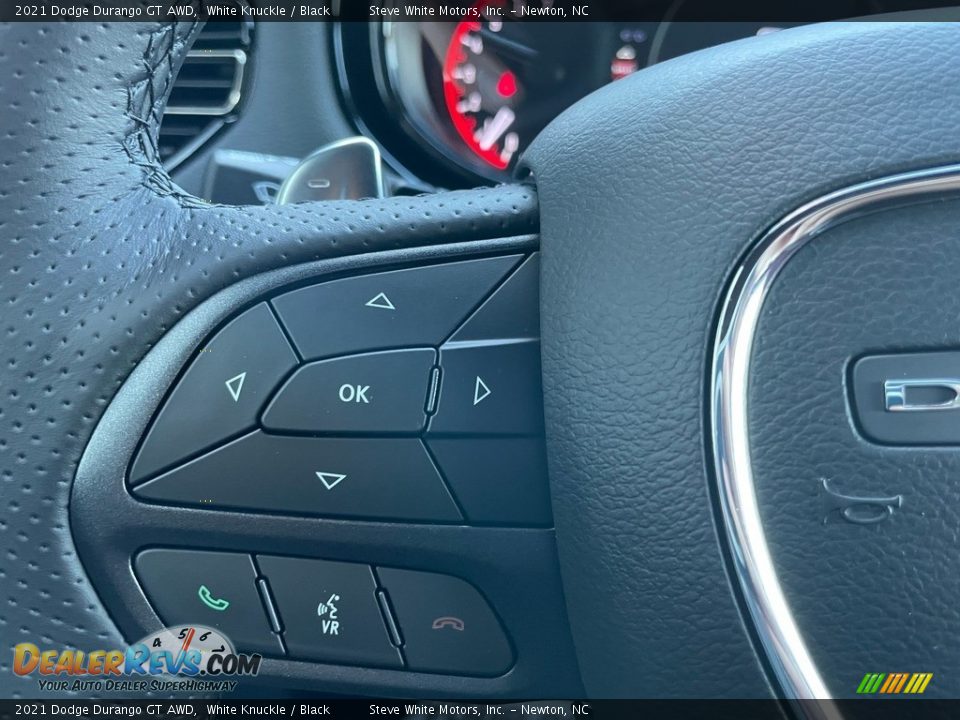 2021 Dodge Durango GT AWD Steering Wheel Photo #21