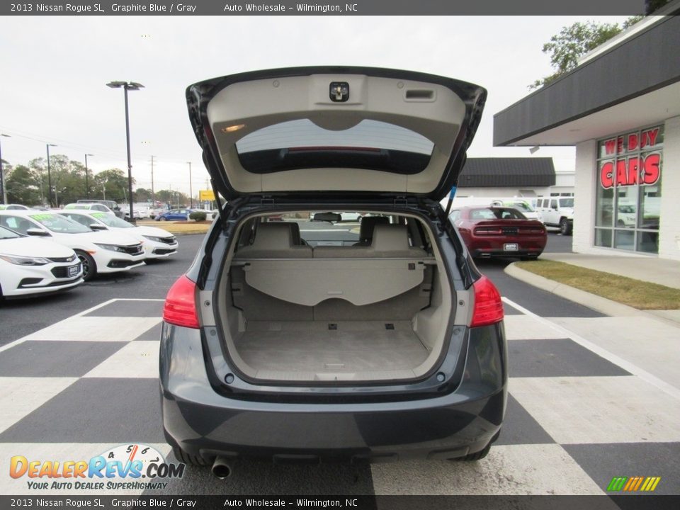 2013 Nissan Rogue SL Graphite Blue / Gray Photo #5