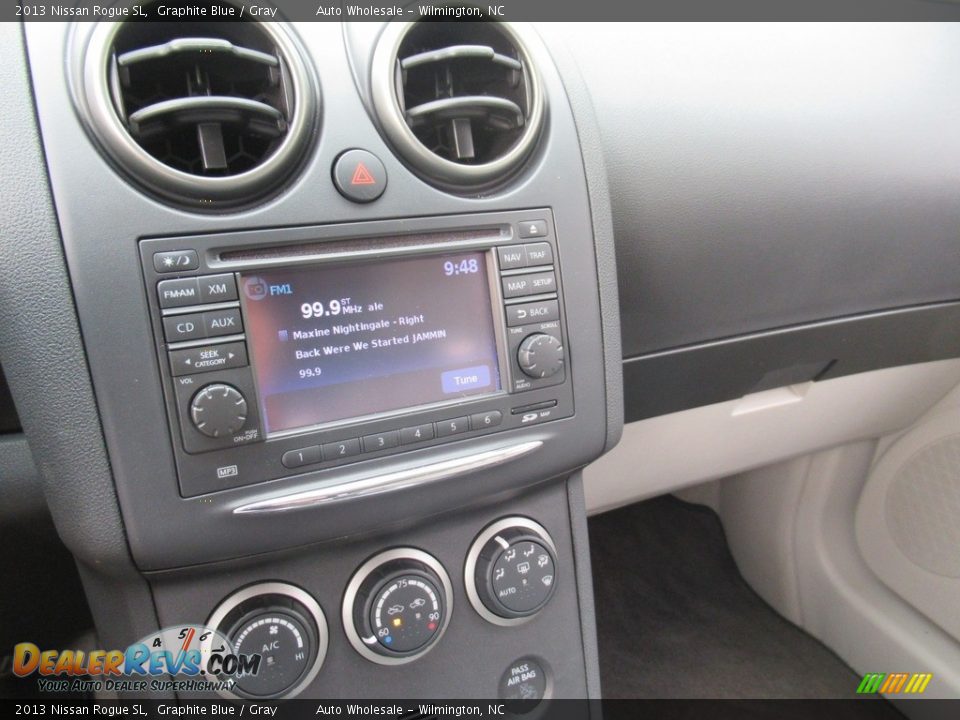 2013 Nissan Rogue SL Graphite Blue / Gray Photo #17