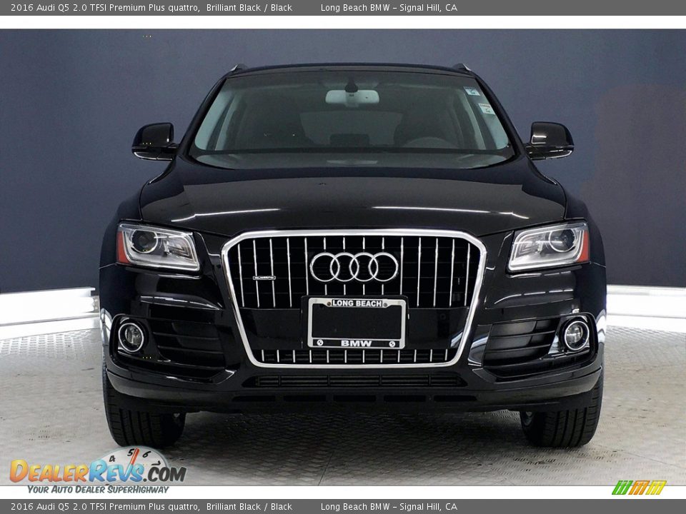 2016 Audi Q5 2.0 TFSI Premium Plus quattro Brilliant Black / Black Photo #2