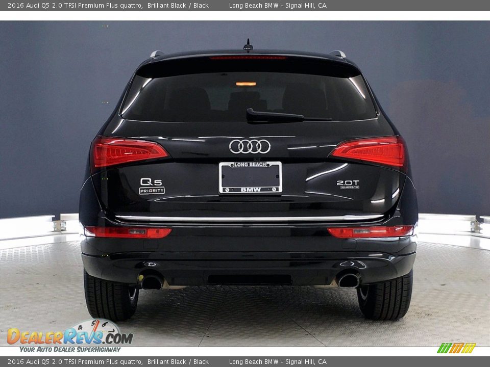 2016 Audi Q5 2.0 TFSI Premium Plus quattro Brilliant Black / Black Photo #3