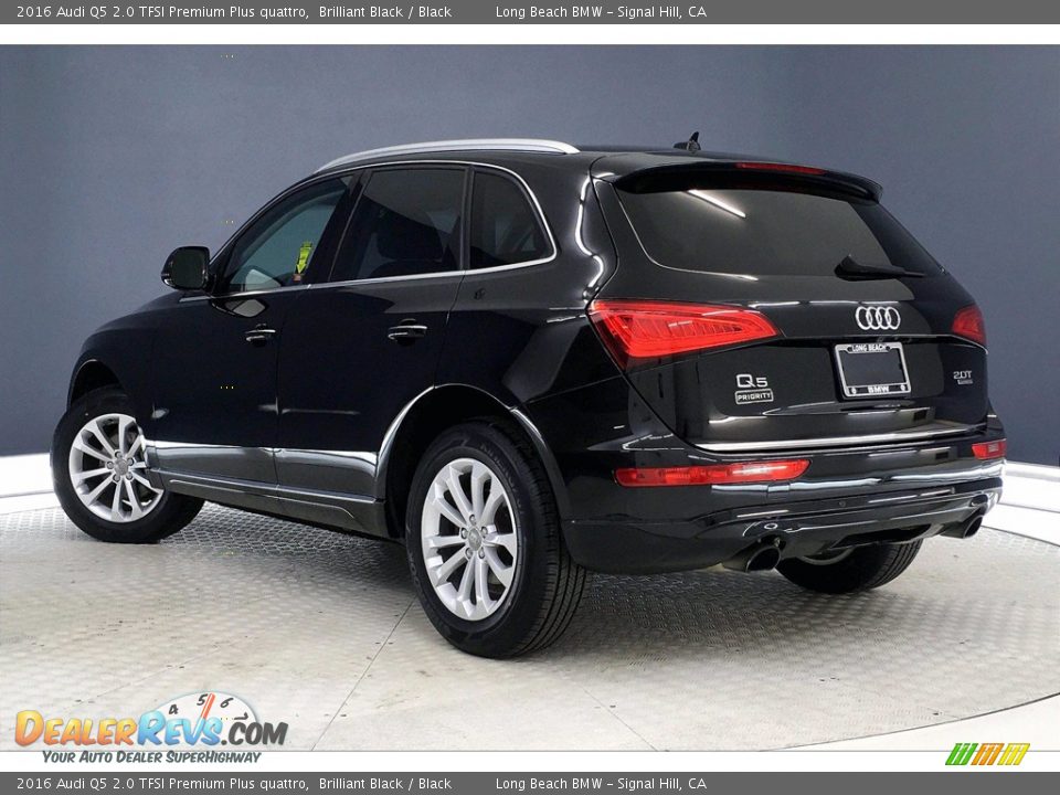 2016 Audi Q5 2.0 TFSI Premium Plus quattro Brilliant Black / Black Photo #10