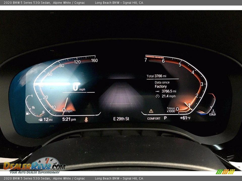 2020 BMW 5 Series 530i Sedan Gauges Photo #20