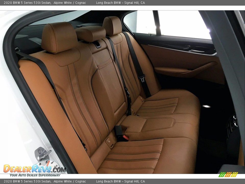 Rear Seat of 2020 BMW 5 Series 530i Sedan Photo #29