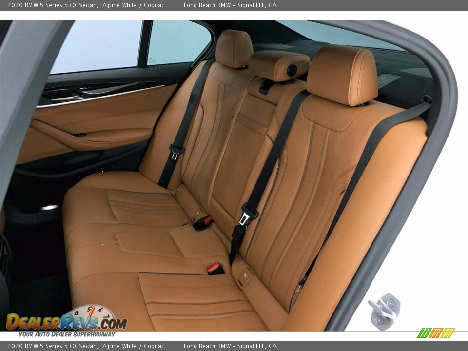 Rear Seat of 2020 BMW 5 Series 530i Sedan Photo #30