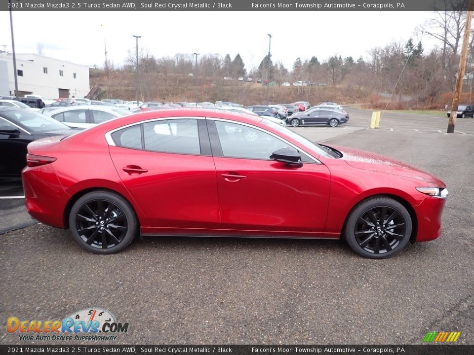 Soul Red Crystal Metallic 2021 Mazda Mazda3 2.5 Turbo Sedan AWD Photo #1