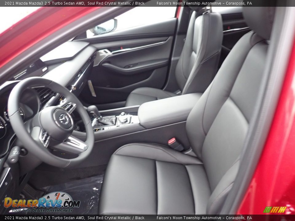 Front Seat of 2021 Mazda Mazda3 2.5 Turbo Sedan AWD Photo #9