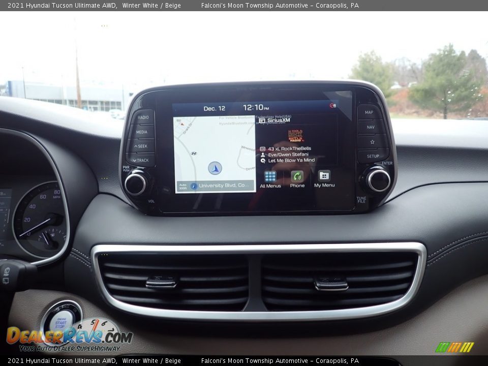 Controls of 2021 Hyundai Tucson Ulitimate AWD Photo #13