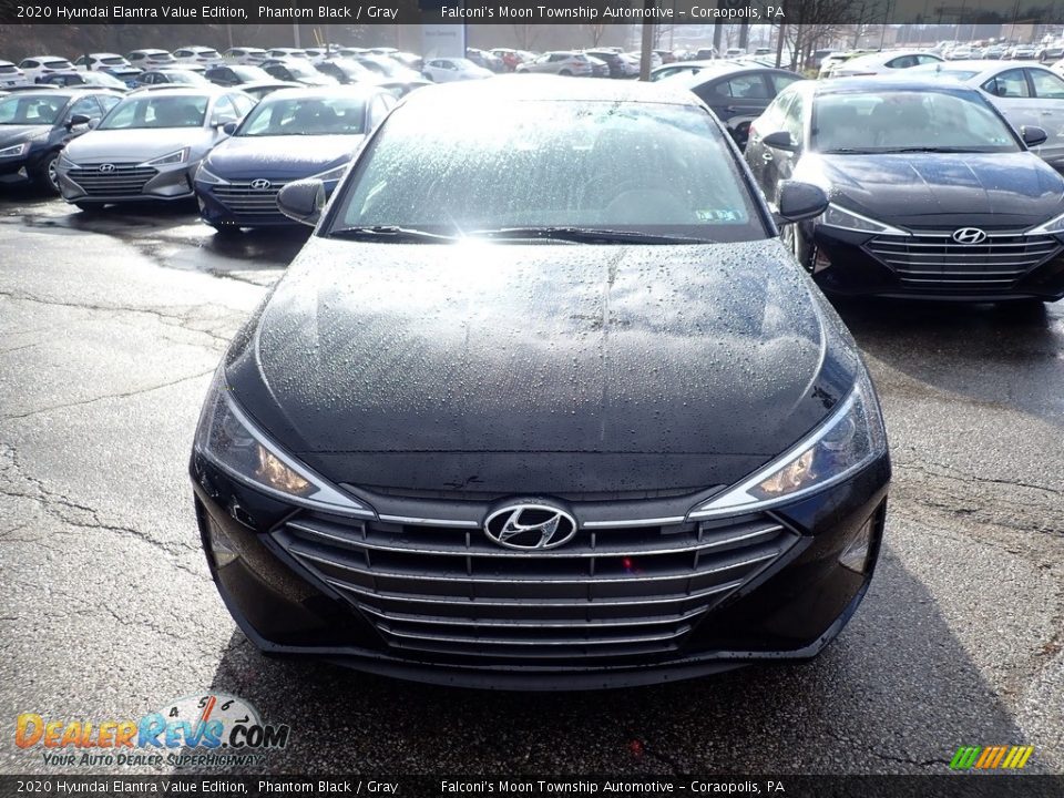 2020 Hyundai Elantra Value Edition Phantom Black / Gray Photo #4