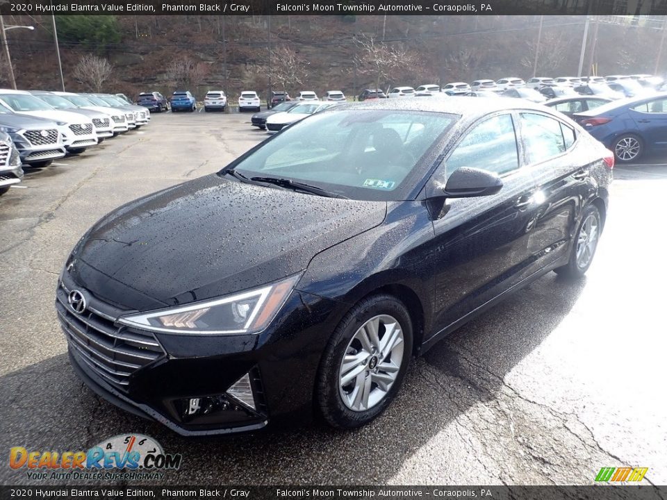 2020 Hyundai Elantra Value Edition Phantom Black / Gray Photo #5