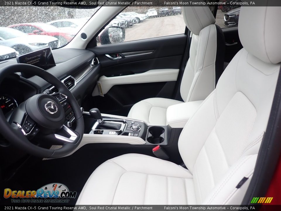 Front Seat of 2021 Mazda CX-5 Grand Touring Reserve AWD Photo #9