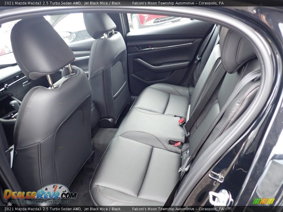 Rear Seat of 2021 Mazda Mazda3 2.5 Turbo Sedan AWD Photo #8